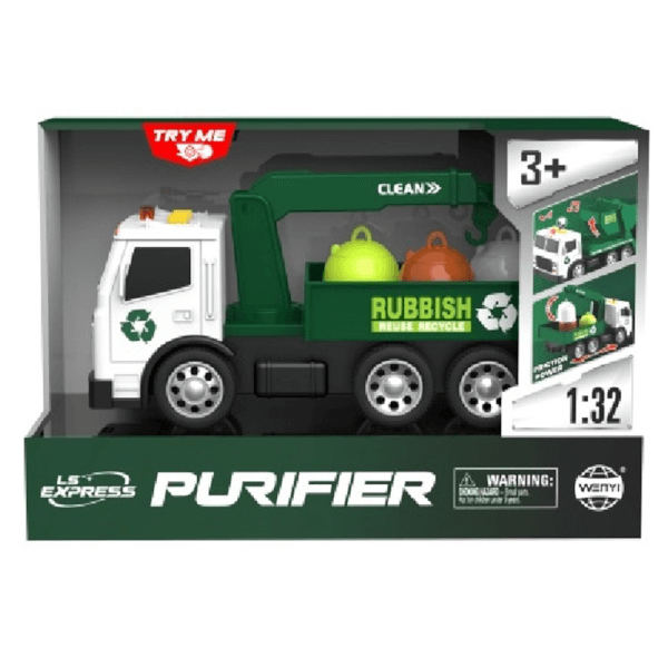 Xe môi trường phân loại rác có âm thanh và đèn YN641808 C508