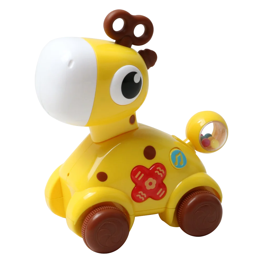 Đồ chơi chú hươu con vui vẻ có nhạc đèn, lắc lư đầu YN650917 C508