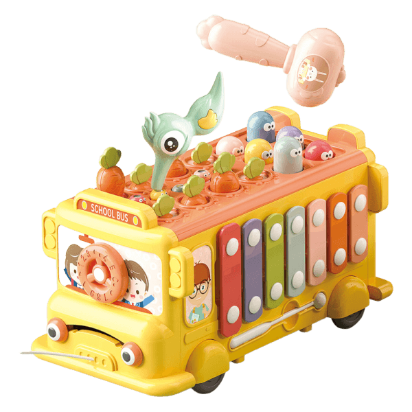 Xe buýt 4in1 đa tài cho bé vừa chơi vừa học YN550893 C508