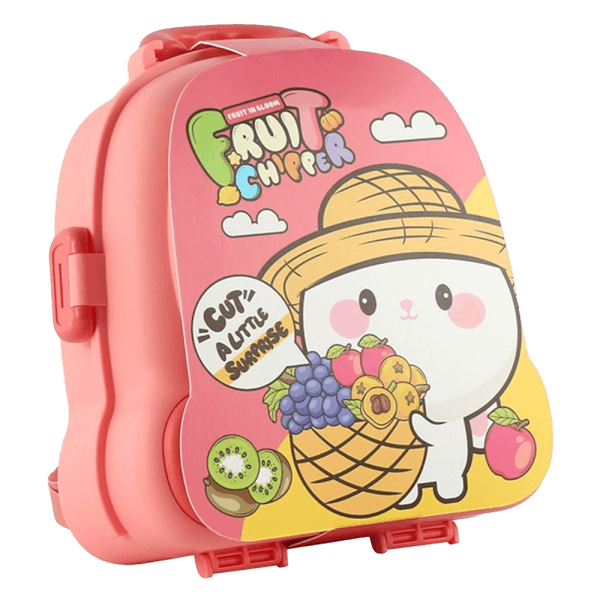 Balo 2in1 đựng trái cây cắt và dụng cụ cho bé YN534830 C508 (Hồng)