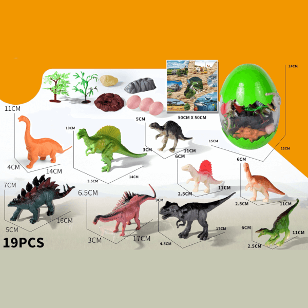 Hộp trứng thế giới khủng long YN601431 C508