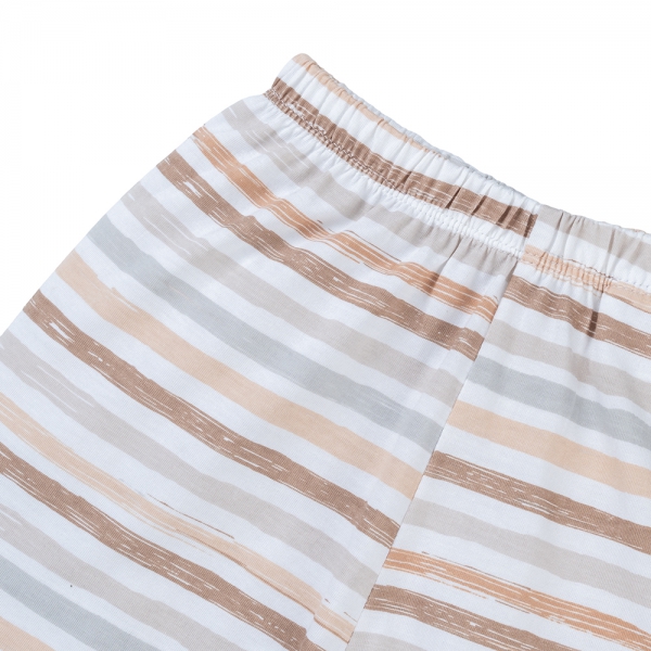 Bộ bé trai dài Animo Easy HN1225065 (1-4Y,Nâu-kem)