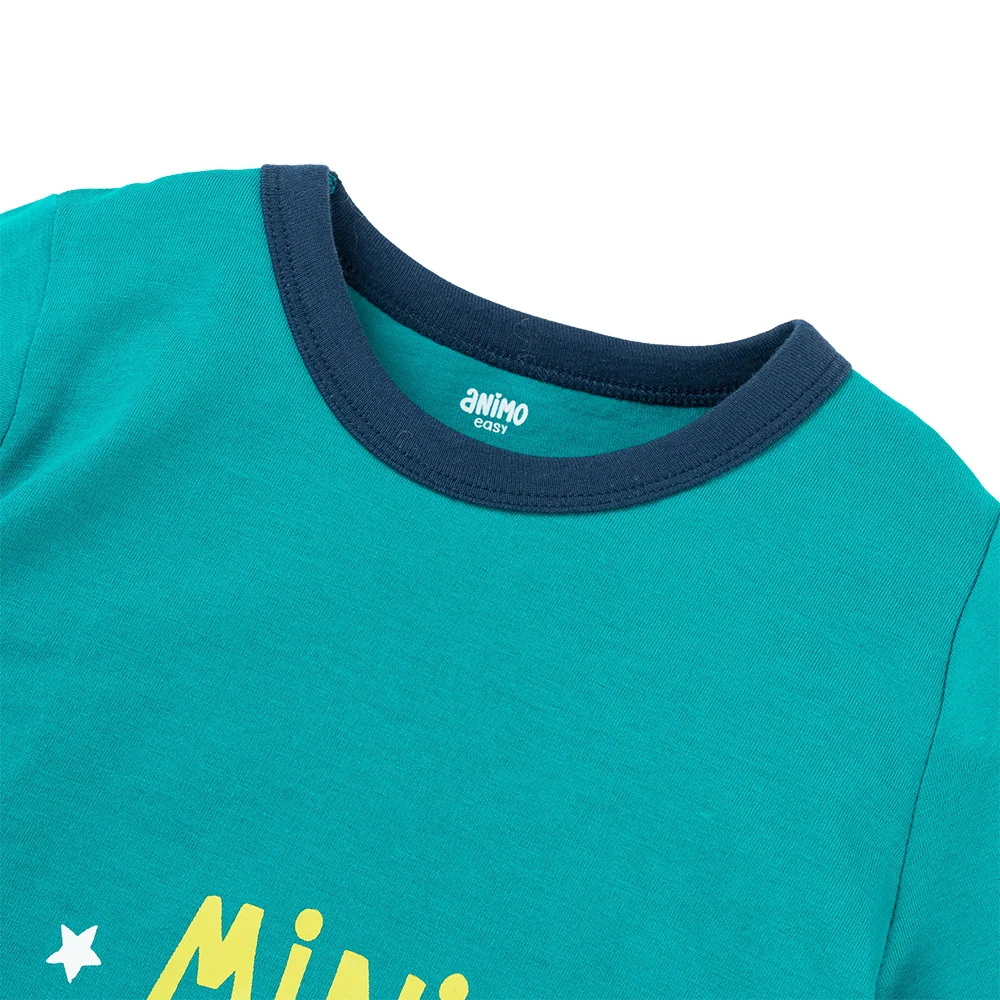 Bộ bé trai dài Animo Easy HN1125084 (1-4Y,Lá-dương)