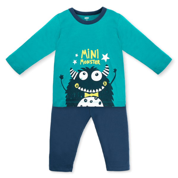 Bộ bé trai dài Animo Easy HN1125084 (1-4Y,Lá-dương)