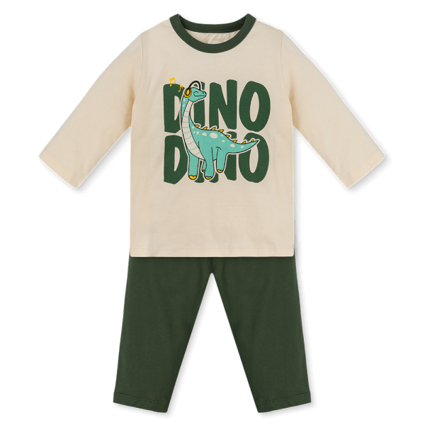 Bộ bé trai dài Animo Easy HN1125077 (1-4Y,Kem-rêu)