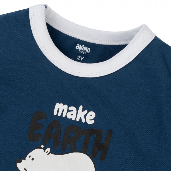 Bộ bé trai dài Animo Easy HN1025037 (1-4Y,Dương)