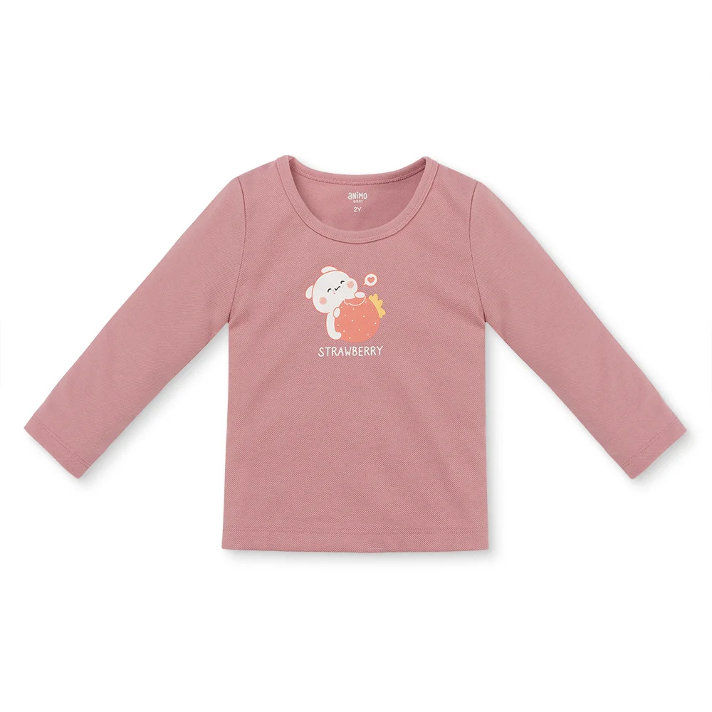 Bộ bé gái dài Animo Easy TQ1125076 (1-4Y,Ruốc)