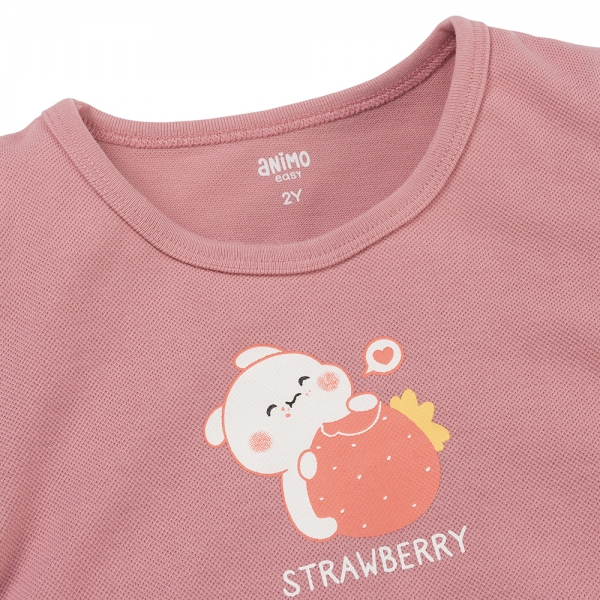 Bộ bé gái dài Animo Easy TQ1125076 (1-4Y,Ruốc)