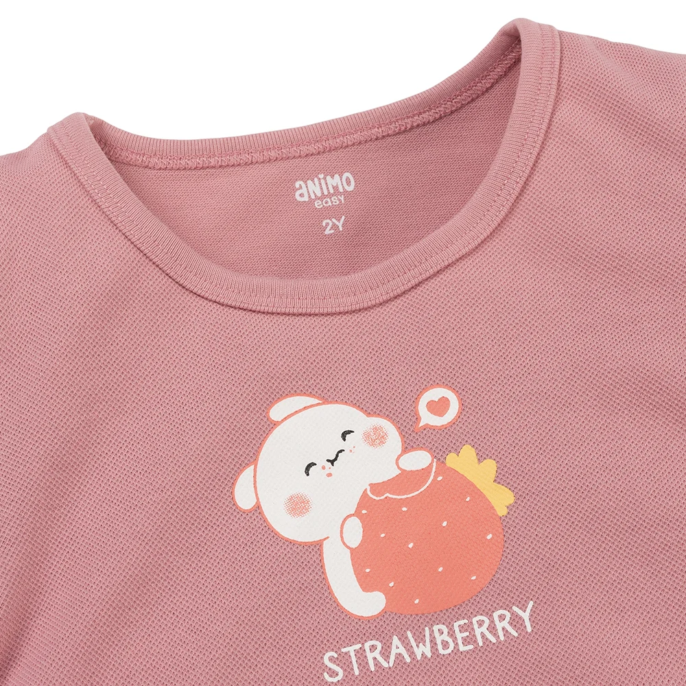 Bộ bé gái dài Animo Easy TQ1125076 (1-4Y,Ruốc)