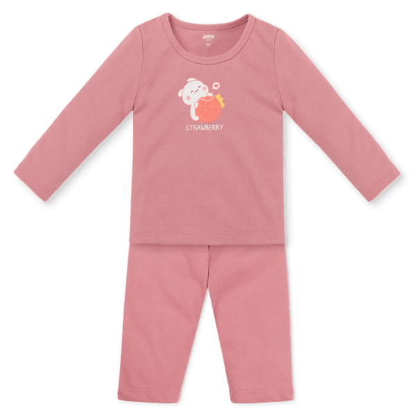 Bộ bé gái dài Animo Easy TQ1125076 (1-4Y,Ruốc)