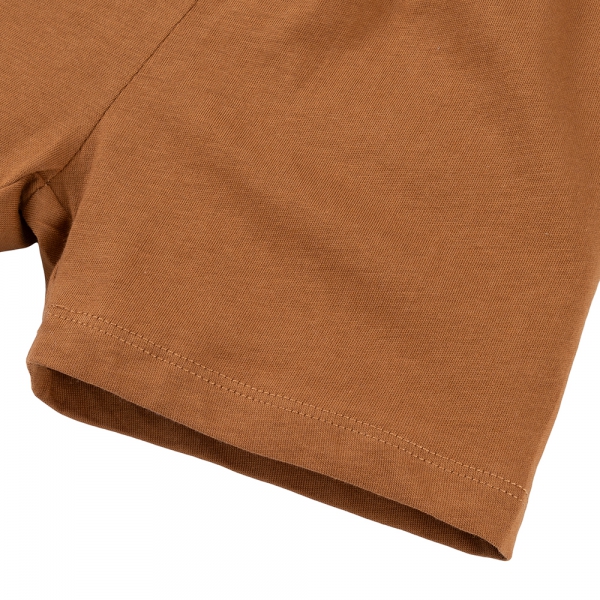 Bộ bé trai ngắn Animo Easy HN0925072 (1-4Y,Kem-nâu, NN02)