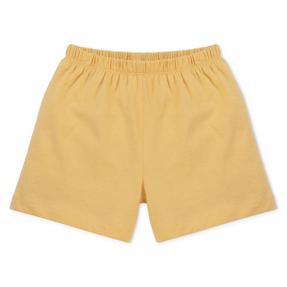 Bộ bé gái ngắn Animo Easy LU1025019 (1-4Y,Trắng-vàng,TT02)