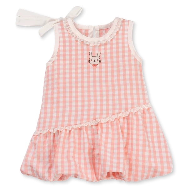 Đầm bé gái Animo TX1225041 (1-6Y,Hồng,TT01)