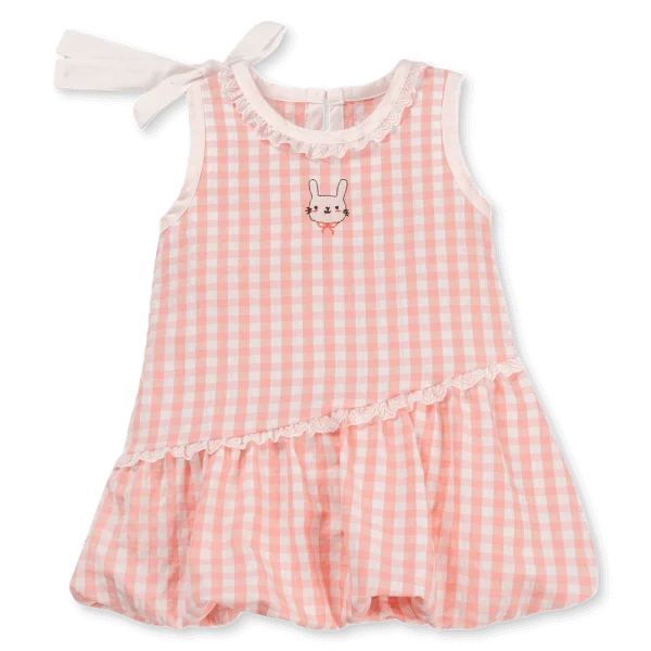 Đầm bé gái Animo TX1225041 (1-6Y,Hồng,TT01)