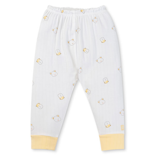 Set 2 bộ kháng khuẩn modal dài Animo BMC1125067 (0-24M, Trắng-vàng nhạt, NN06)