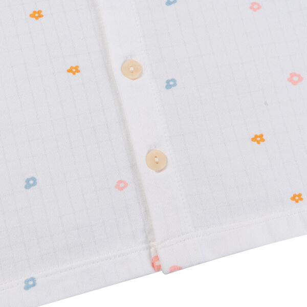 Set 2 bộ rayon chống muỗi dài Animo VD1225025 (0-24M, Trắng-hồng, TT06)