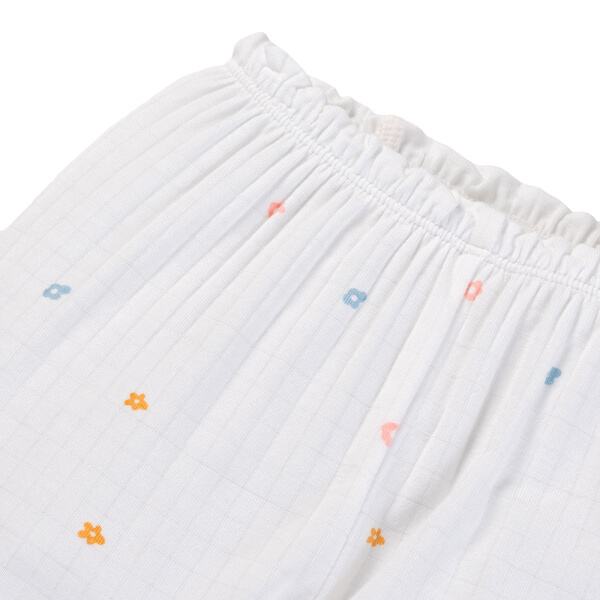 Set 2 bộ rayon chống muỗi dài Animo VD1225025 (0-24M, Trắng-hồng, TT06)