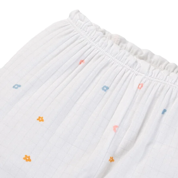 Set 2 bộ rayon chống muỗi dài Animo VD1225025 (0-24M, Trắng-hồng, TT06)