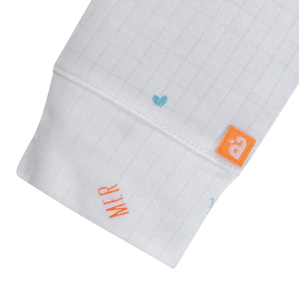 Set 2 bộ rayon chống muỗi dài Animo VD1125040 (0-24M, Trắng-cam, TT06)