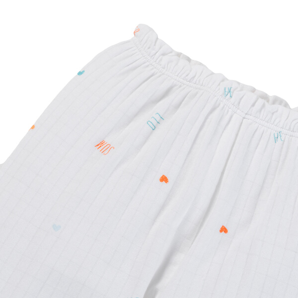 Set 2 bộ rayon chống muỗi dài Animo VD1125040 (0-24M, Trắng-cam, TT06)