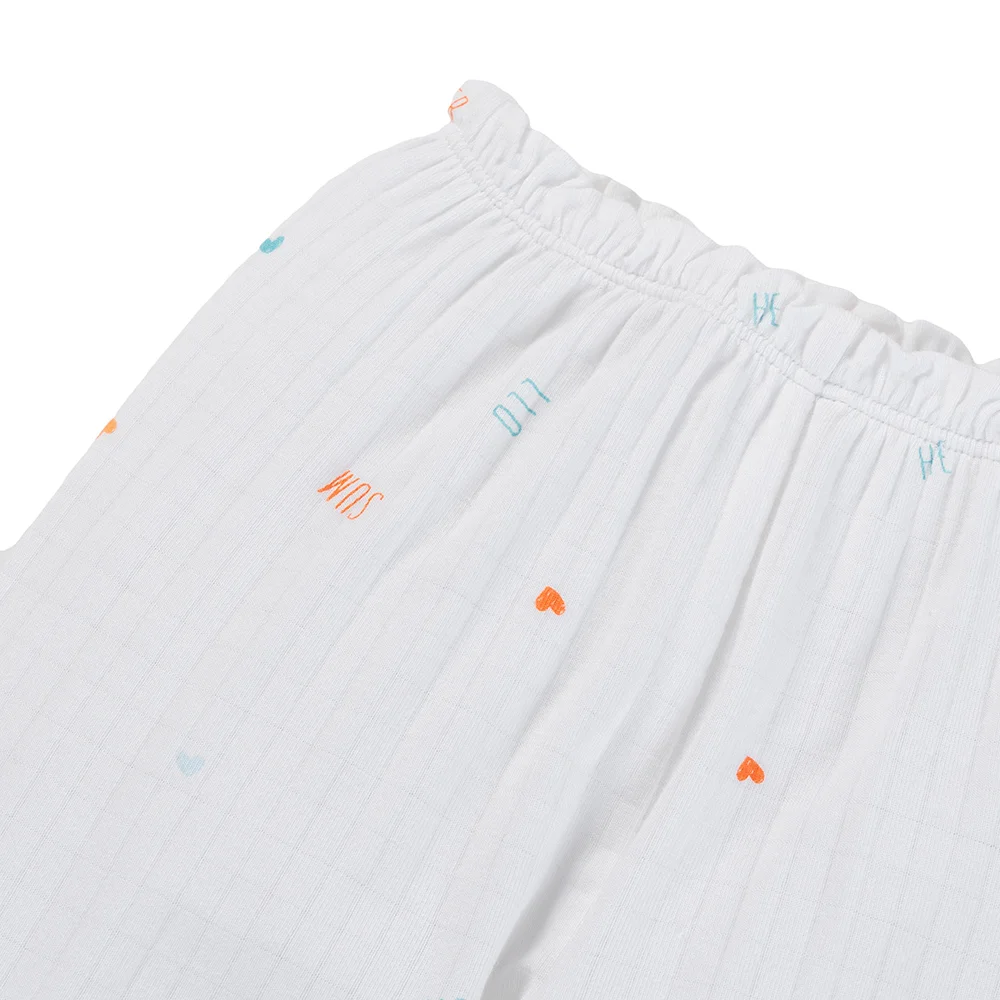 Set 2 bộ rayon chống muỗi dài Animo VD1125040 (0-24M, Trắng-cam, TT06)