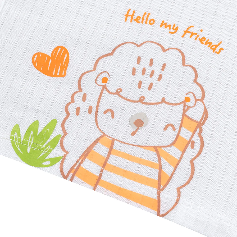 Set 2 bộ rayon chống muỗi dài Animo VD1125040 (0-24M, Trắng-cam, TT06)