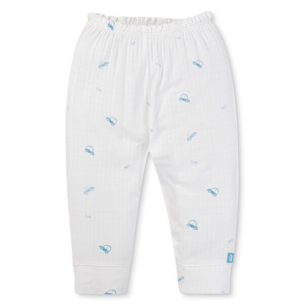 Set 2 bộ rayon chống muỗi dài Animo VD1125039 (0-24M, Trắng-xanh đậm, TT06)