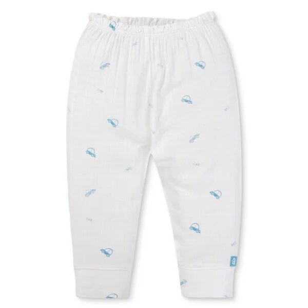 Set 2 bộ rayon chống muỗi dài Animo VD1125039 (0-24M, Trắng-xanh đậm, TT06)