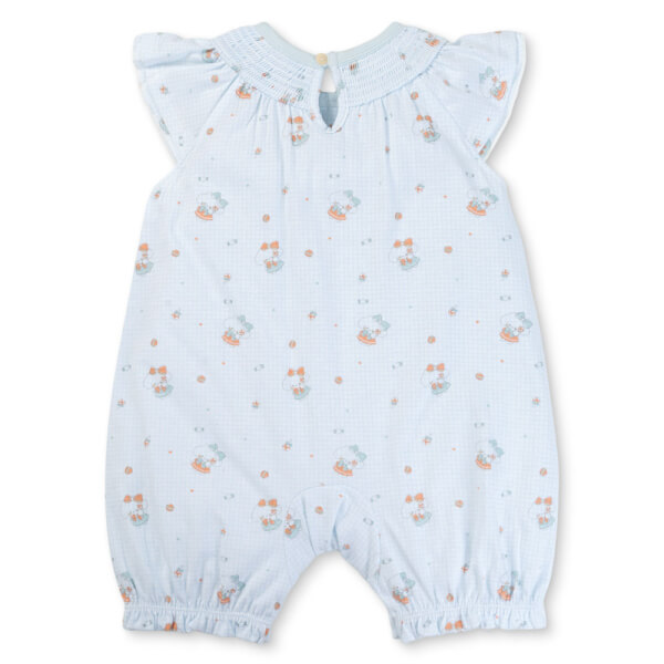 Bodysuit bé gái đùi bst candy Animo VD0825037 (0-12M, Xanh nhạt, NN04)