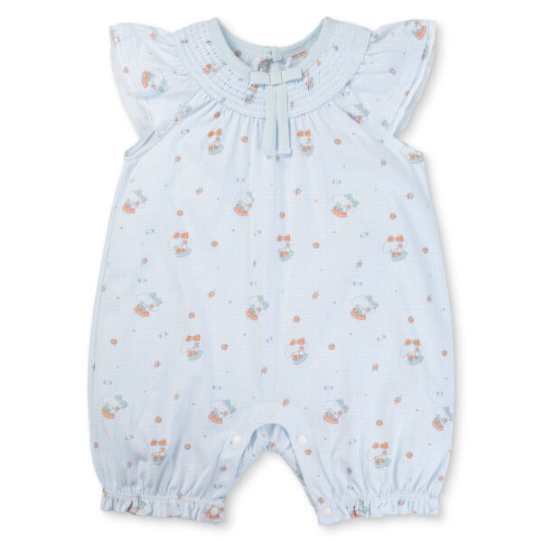 Bodysuit bé gái đùi bst candy Animo VD0825037 (0-12M, Xanh nhạt, NN04)