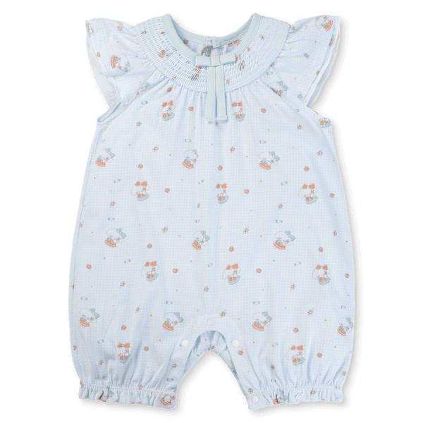 Bodysuit bé gái đùi bst candy Animo VD0825037 (0-12M, Xanh nhạt, NN04)