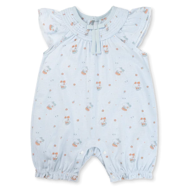 Bodysuit bé gái đùi bst candy Animo VD0825037 (0-12M, Xanh nhạt, NN04)