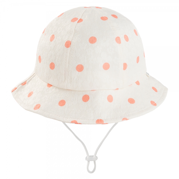 Nón vành tròn bé gái 1-3Y Animo A2508_MN022 (50cm,Kem-Cam)