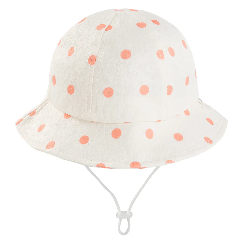 Nón vành tròn bé gái 1-3Y Animo A2508_MN022 (50cm,Kem-Cam)