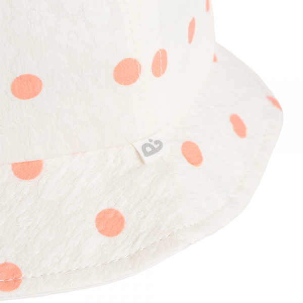 Nón vành tròn bé gái 1-3Y Animo A2508_MN022 (50cm,Kem-Cam)