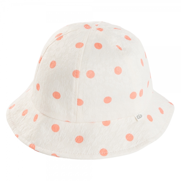 Nón vành tròn bé gái 1-3Y Animo A2508_MN022 (50cm,Kem-Cam)
