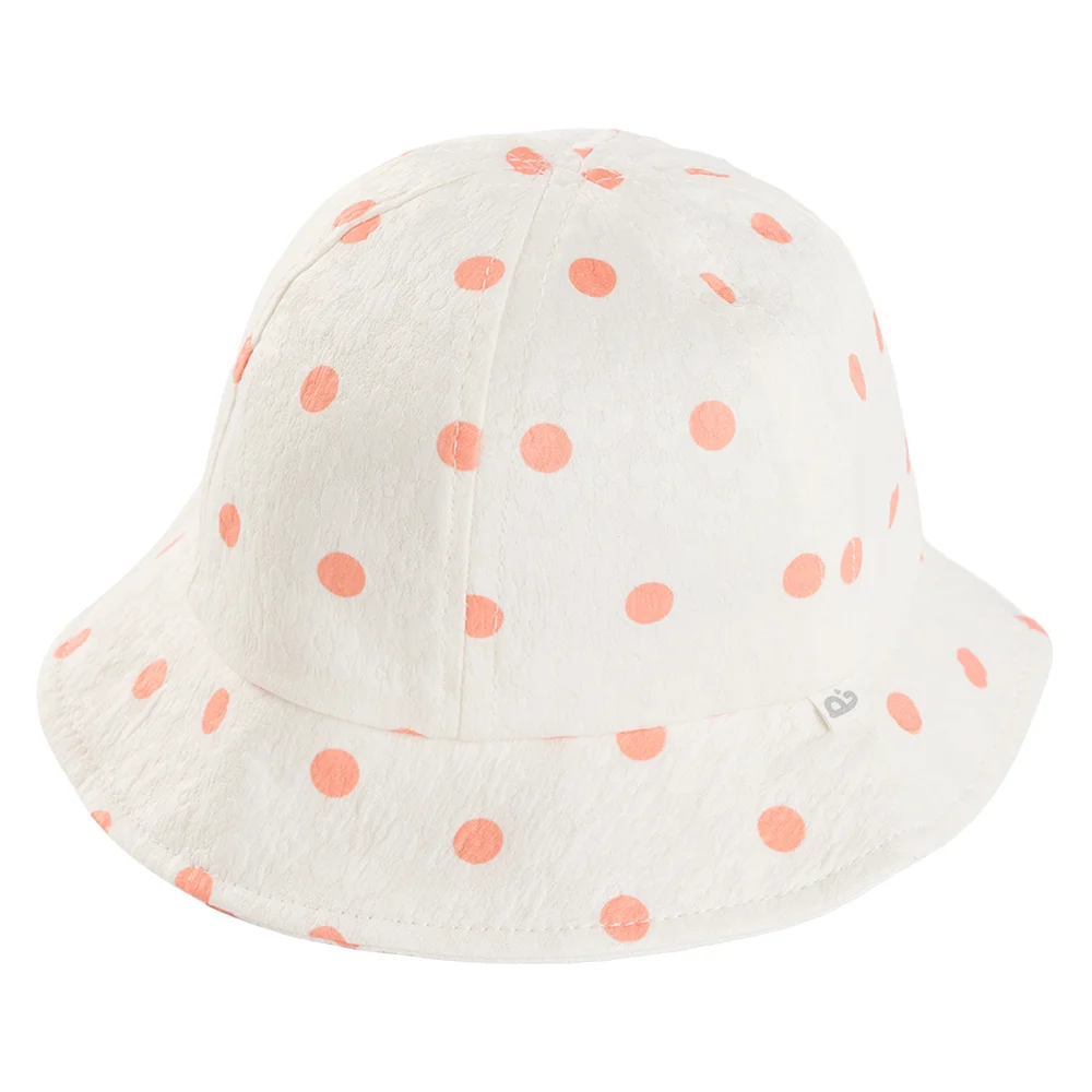 Nón vành tròn bé gái 1-3Y Animo A2508_MN022 (50cm,Kem-Cam)