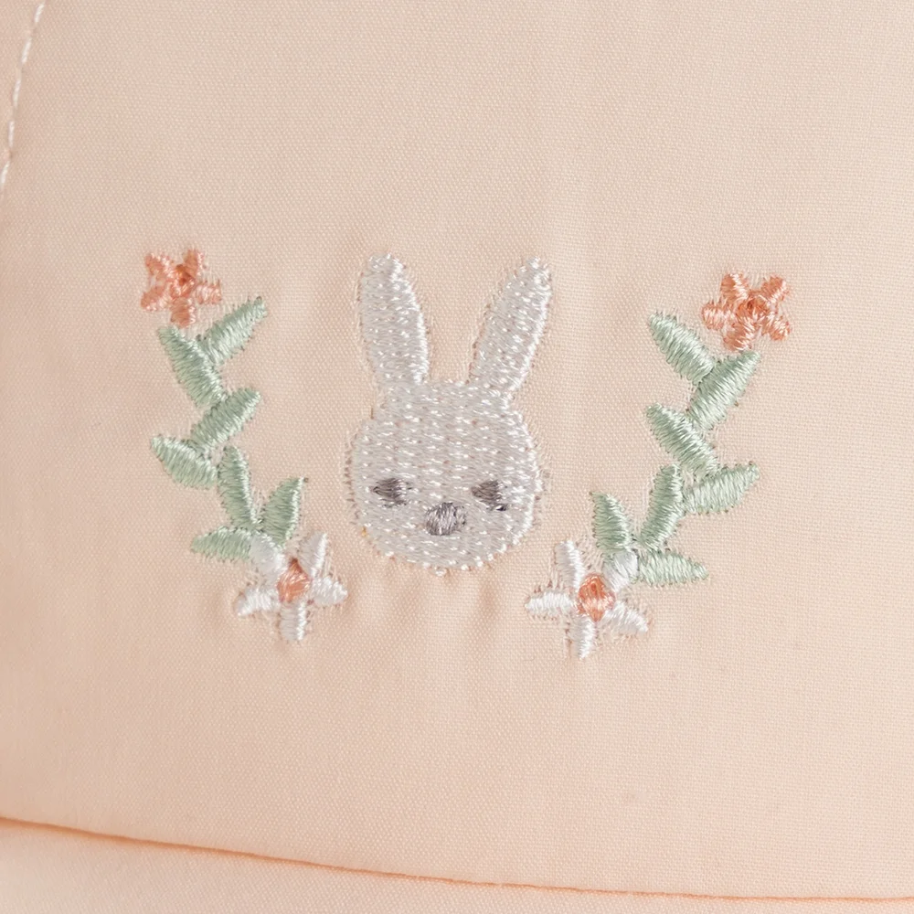 Nón vành tròn bé gái 1-3Y Animo A2508_MN020 (48cm,Hồng nhạt)