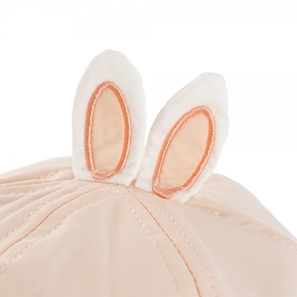 Nón vành tròn bé gái 1-3Y Animo A2508_MN020 (48cm,Hồng nhạt)