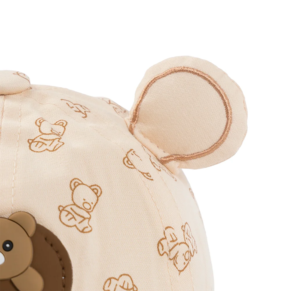 Nón em bé trai 0-12M lưỡi trai Animo A2508_MN013 (46cm, Màu be)