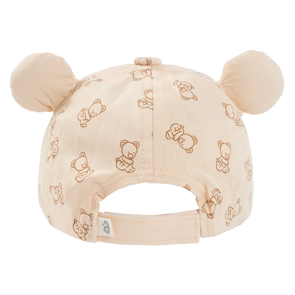 Nón em bé trai 0-12M lưỡi trai Animo A2508_MN013 (46cm, Màu be)