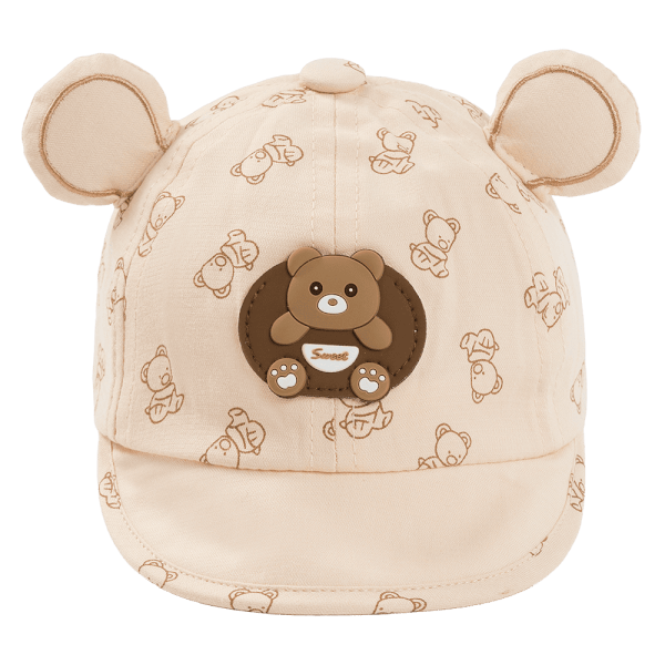 Nón em bé trai 0-12M lưỡi trai Animo A2508_MN013 (46cm, Màu be)
