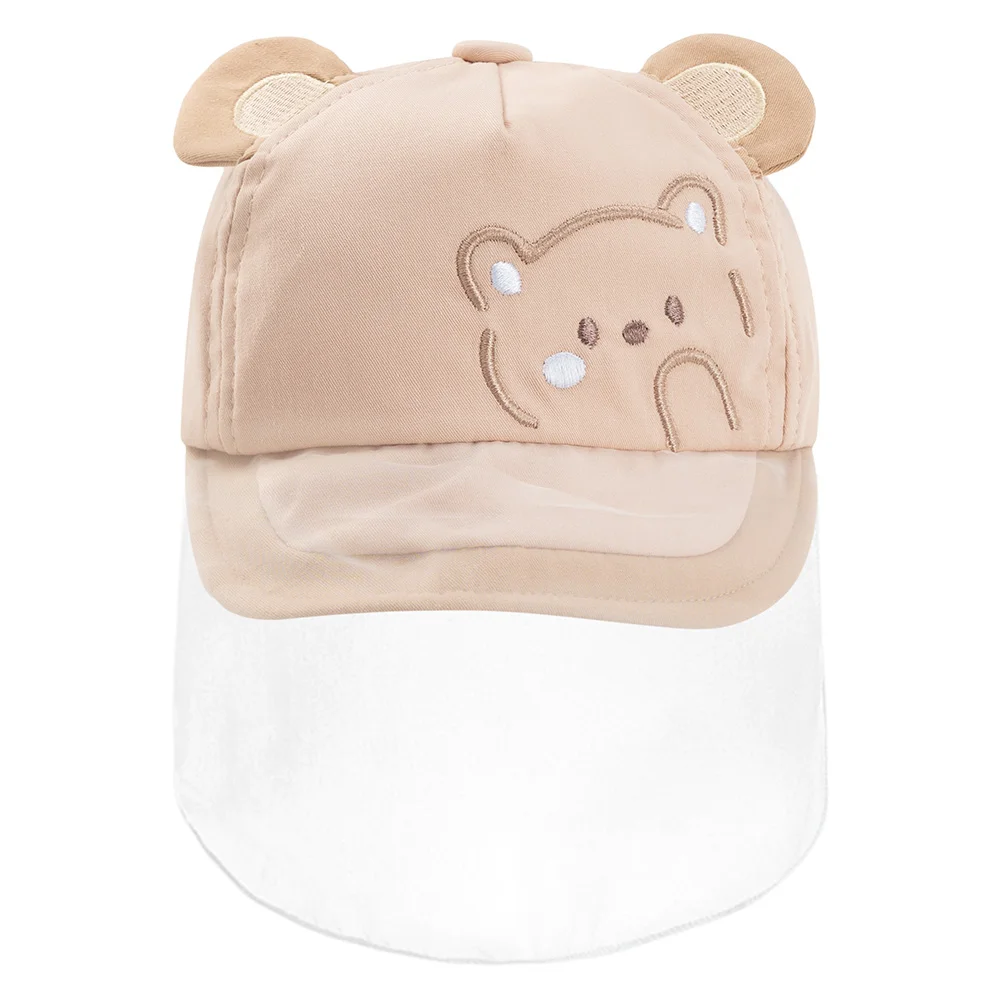 Nón lưỡi trai khăn voan bé trai 0-12M Animo A2508_MN007 (46cm, Màu be)