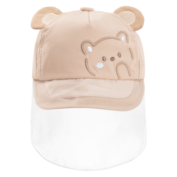 Nón lưỡi trai khăn voan bé trai 0-12M Animo A2508_MN007 (46cm, Màu be)