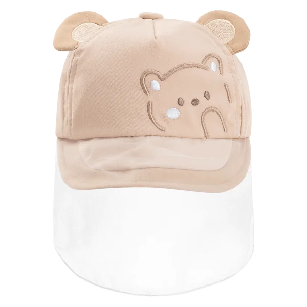 Nón lưỡi trai khăn voan bé trai 0-12M Animo A2508_MN007 (46cm, Màu be)