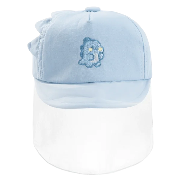 Nón lưỡi trai khăn voan bé trai 0-12M Animo A2508_MN006 (44cm, Xanh nhạt)