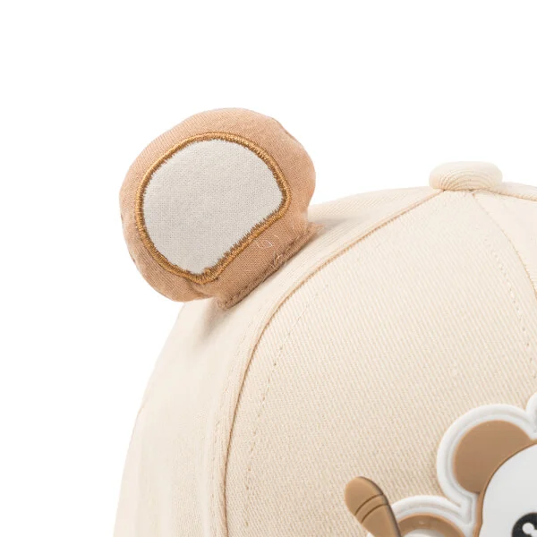 Nón bé trai lớn 3-6Y lưỡi trai Animo A2508_MN002 (52cm, Màu be)