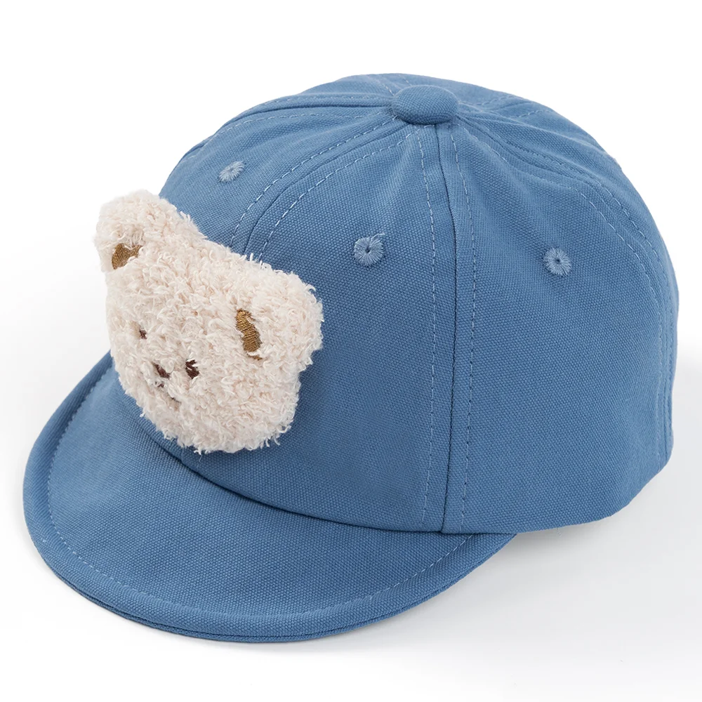 Nón lưỡi trai bé trai 1-3Y Animo A2508_MN005 (50cm, Xanh)