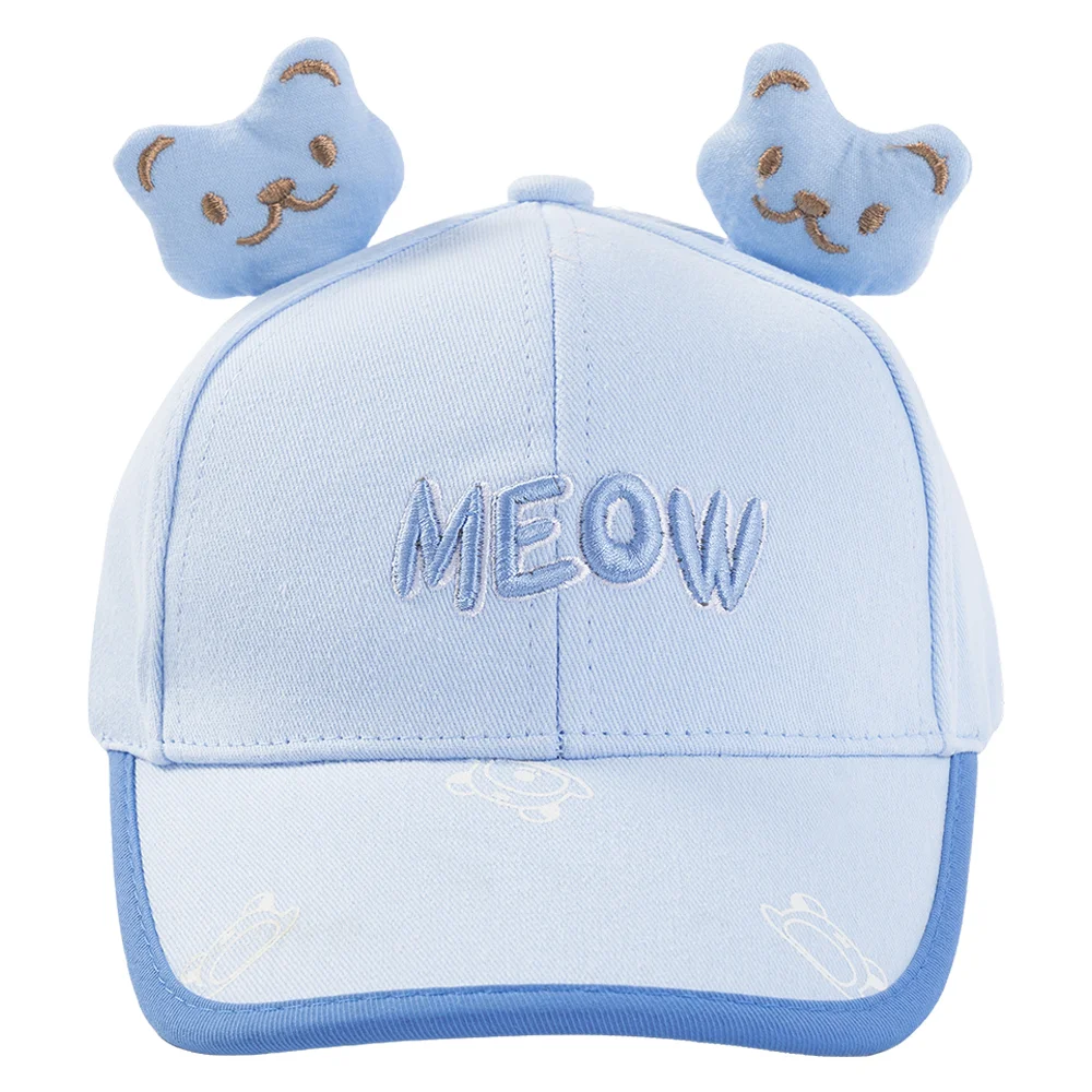 Nón bé trai lớn 3-6Y lưỡi trai Animo A2508_MN001 (52cm,Xanh)