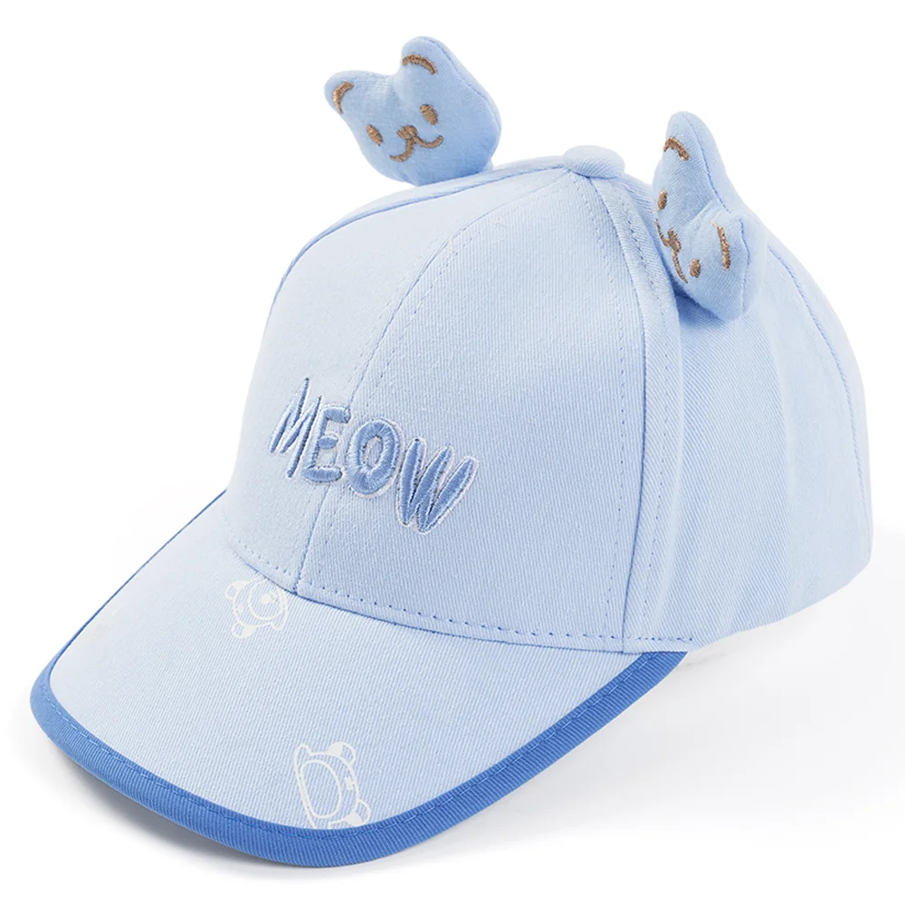 Nón bé trai lớn 3-6Y lưỡi trai Animo A2508_MN001 (52cm,Xanh)